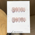 Handmade press-on nails, reusable.