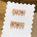 Handmade press-on nails, reusable.