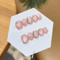 Handmade press-on nails, reusable.