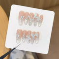 Handmade press-on nails, reusable.