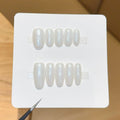 Handmade press-on nails, reusable.