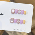 Handmade press-on nails, reusable.
