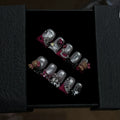 Handmade press-on nails, reusable.