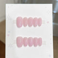 Handmade press-on nails, reusable.