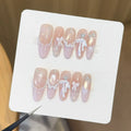 Handmade press-on nails, reusable.