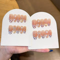 Handmade press-on nails, reusable.