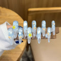 Handmade press-on nails, reusable.