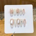 Handmade press-on nails, reusable.