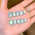 Handmade press-on nails, reusable.