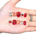 Handmade press-on nails, reusable.