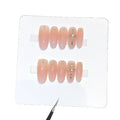 Handmade press-on nails, reusable.