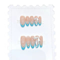 Handmade press-on nails, reusable.